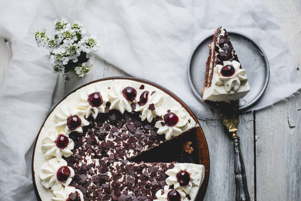 black forest cake