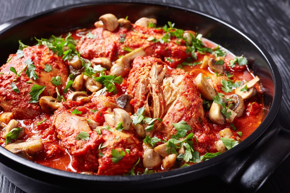 Chicken Cacciatore pasta